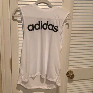 Adidas workout graphic tank